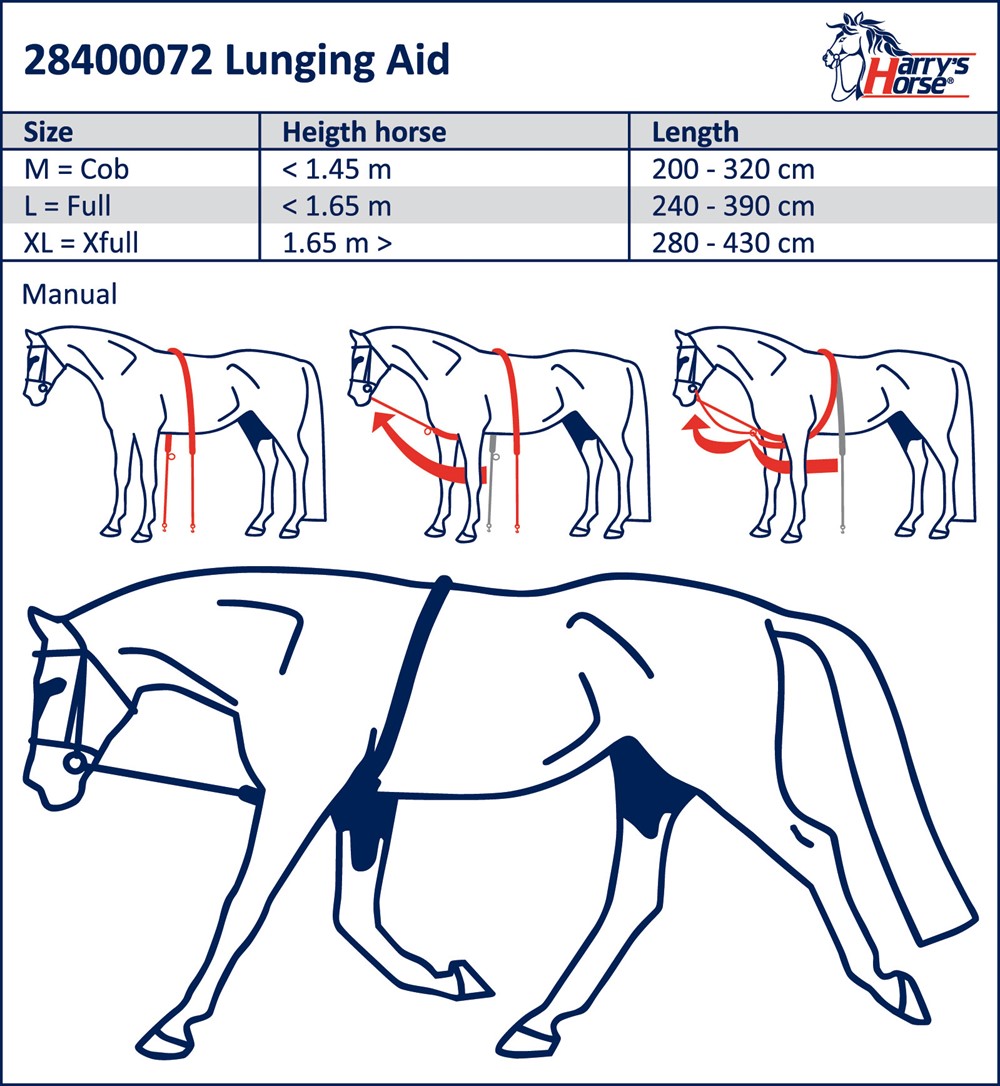 Lunging rein soft 28400072 Harry's Horse