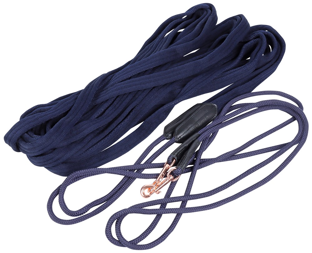 Double lunging draw reins Rosegold 31008021 Harry's Horse